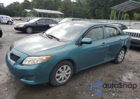2009 Toyota Corolla Base from USA, damaged, VIN JTDBL40E69J042201
